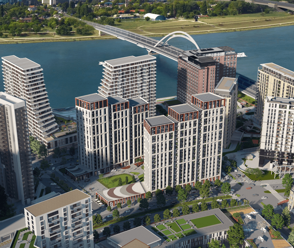 60m2 - BW Terra, Belgrade Waterfront — 15