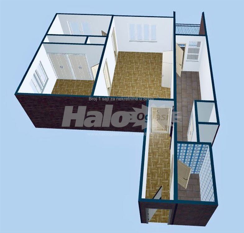 Продаја трособан стан Нови Београд | Блок 8а — 10