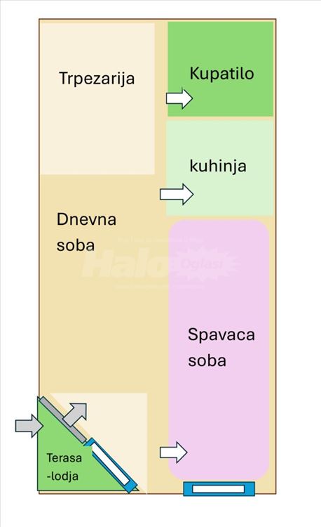 1.5 u zgradi, odlican — 9