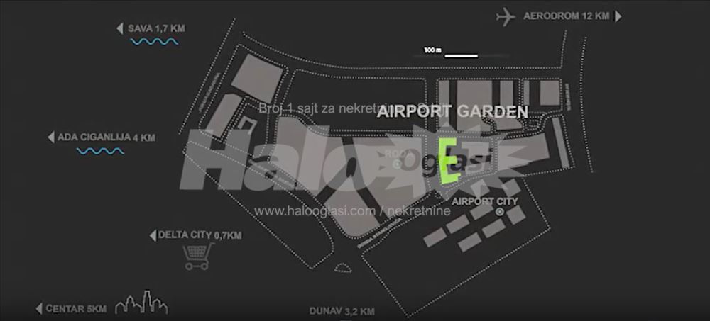 Airport Garden, nov, lux, neuseljavan — 3