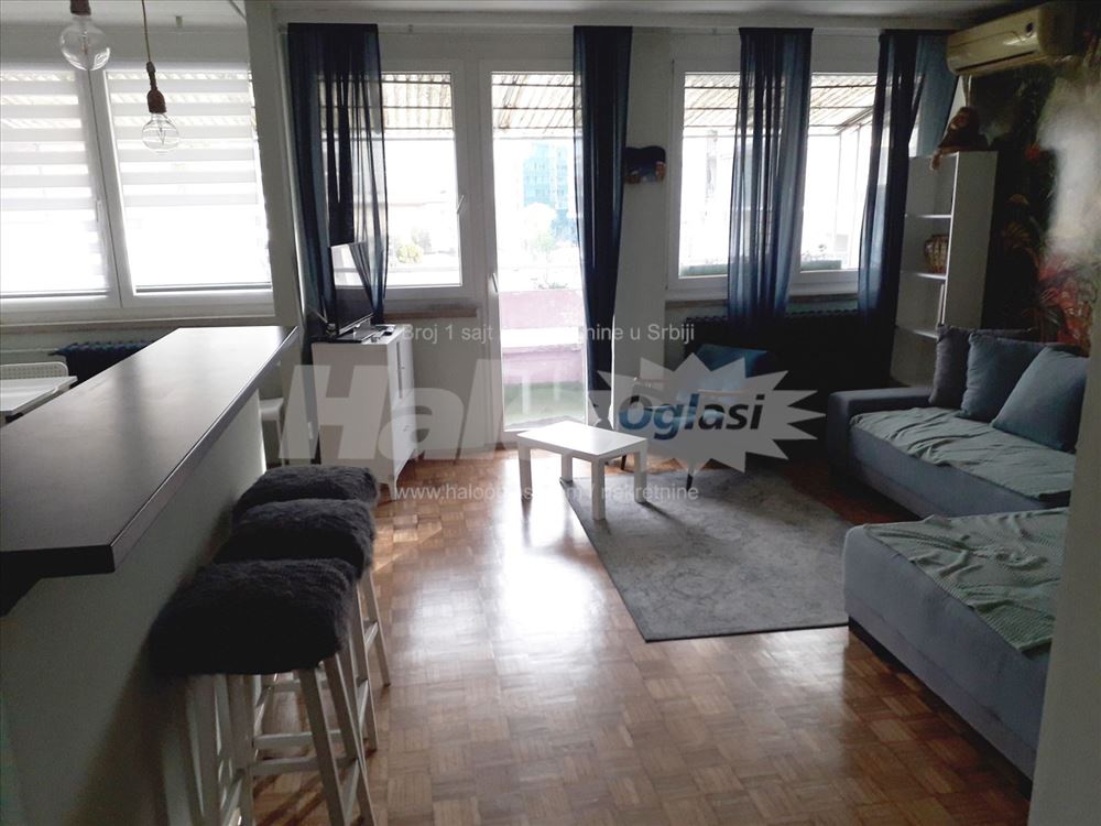Blok 21, pet friendly, free net, renoviran, terasa — 12