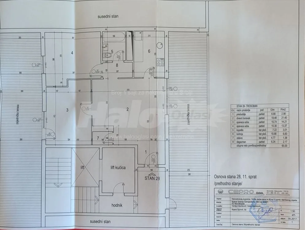 Blok 28 – 116 m² – obavezno pročitajte opis — 2