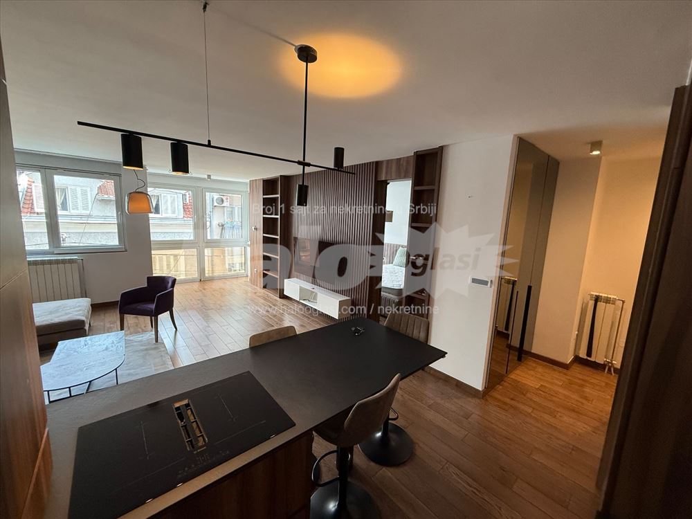 Crveni Krst, Vračar – Lux dvosoban stan 58m² sa ga — 2
