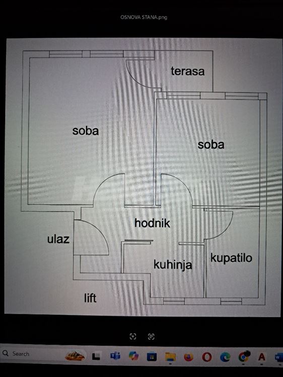 Cvetkova pijaca kompletno namešten stan — 11