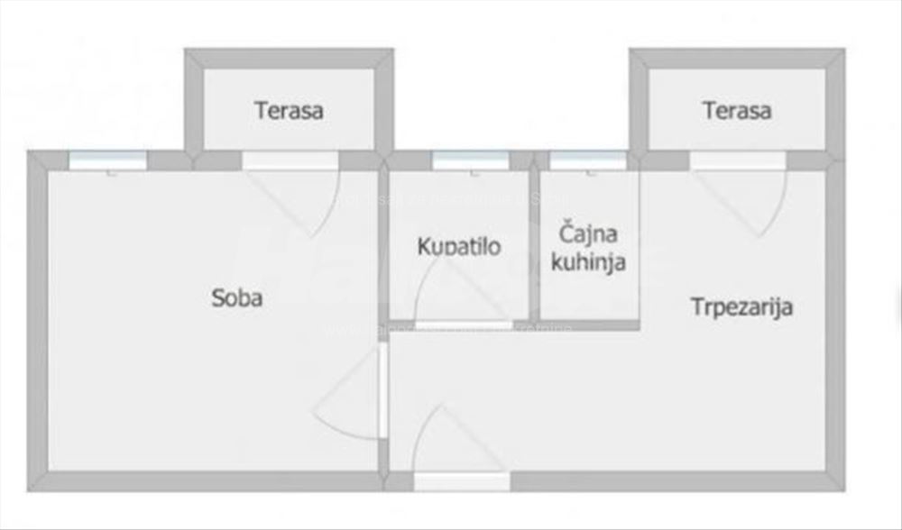 Dedinje 43m2 + Parking mesto — 4