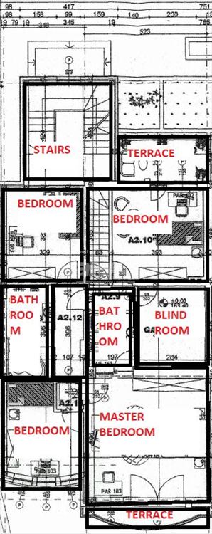 Dedinje dupleks PP 250m2 — 10