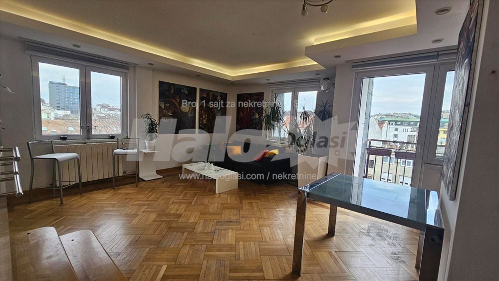 Dorćol, prelep trosoban, moderan, duplex, parking — 4