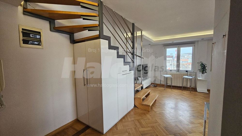 Dorćol, prelep trosoban, moderan, duplex, parking — 6