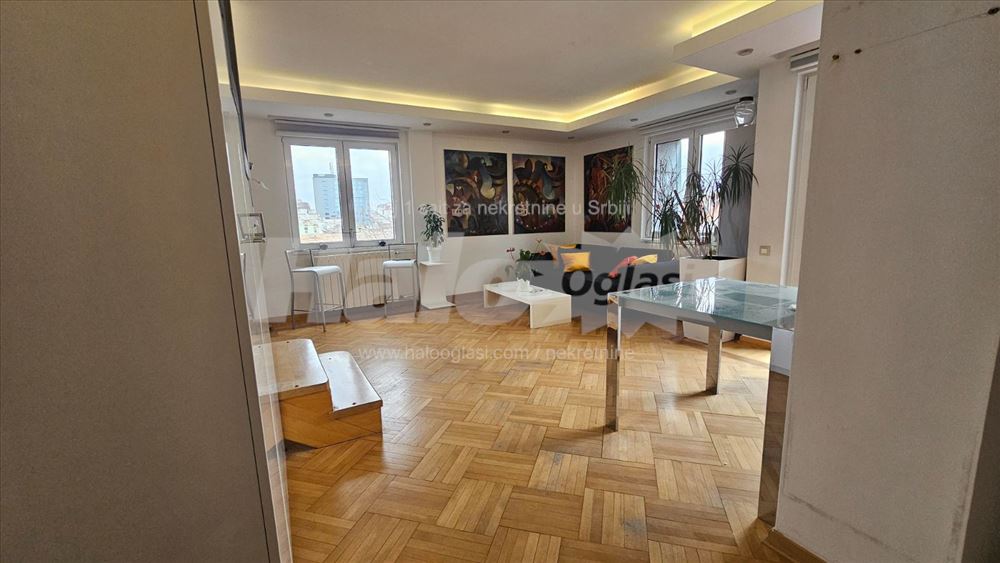 Dorćol, prelep trosoban, moderan, duplex, parking — 7