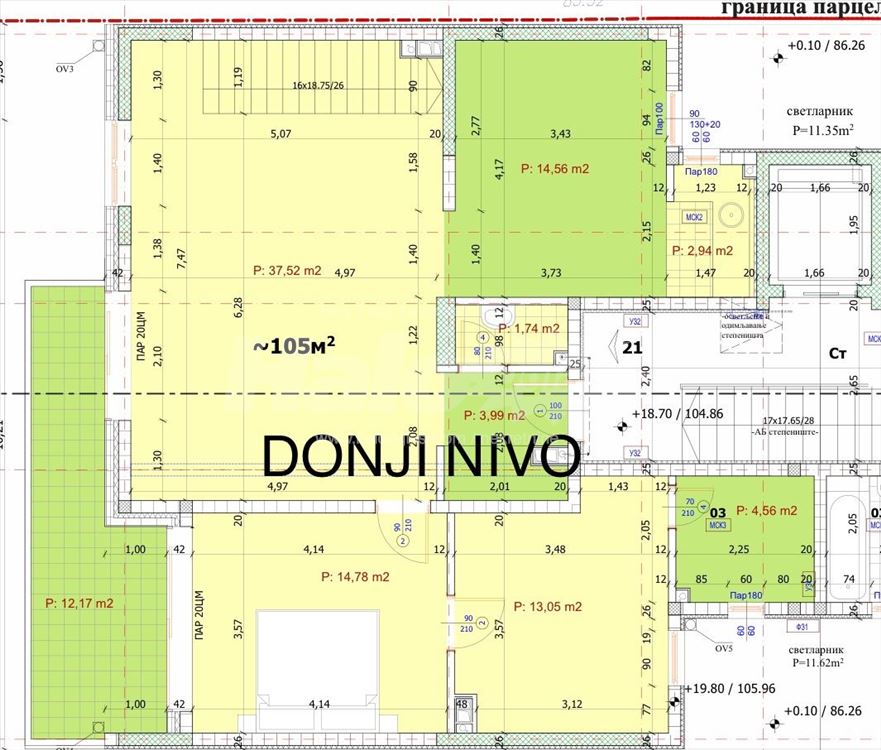 DORĆOL,Stari Grad,Vojvode Dobrnjca,Penthouse 196m2 — 6