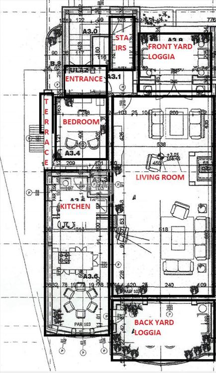 Dupleks Dedinje pp 300m2 — 3