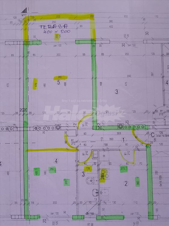Duplex 4-soban stan na Karaburmi — 14