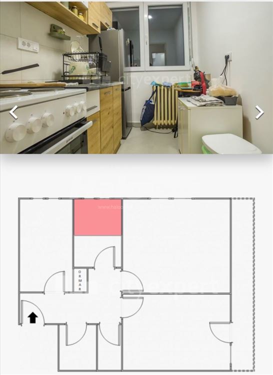 Dvoiposoban stan 51m2, Fontana, NBG — 6