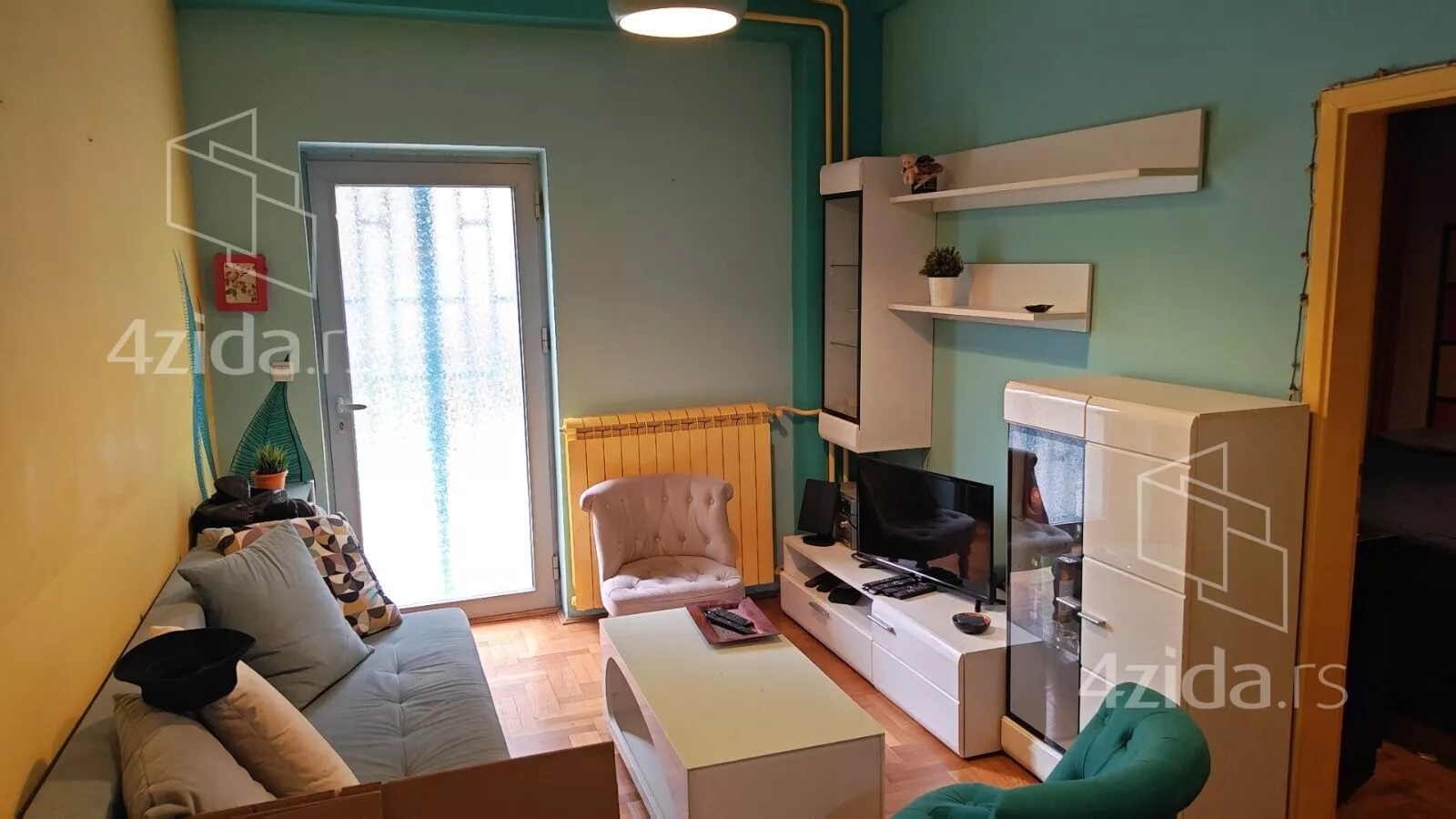 Dvoiposoban stan za izdavanje, Bulevar kralja Aleksandra, 1.200€, 60m² — 3