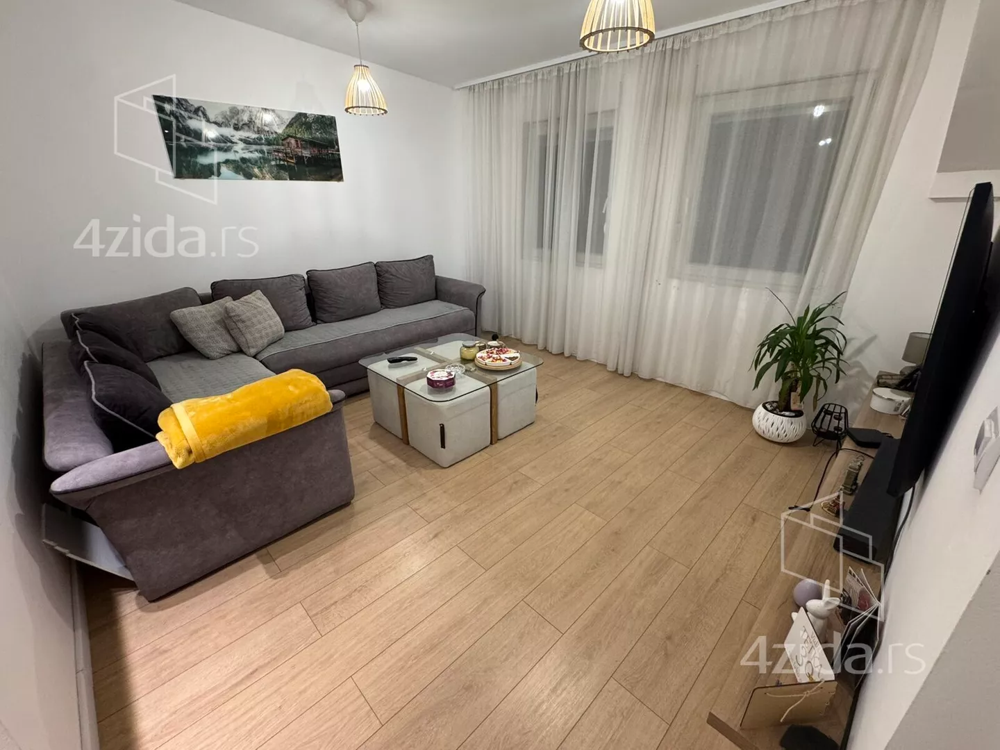 Dvoiposoban stan za izdavanje, Isidore Sekulić, 550€, 55m² — 3