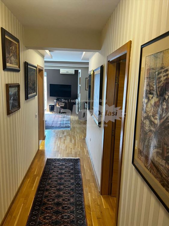 Dvosoban namesten stan 58m2, Knez Danilova,Parking — 3