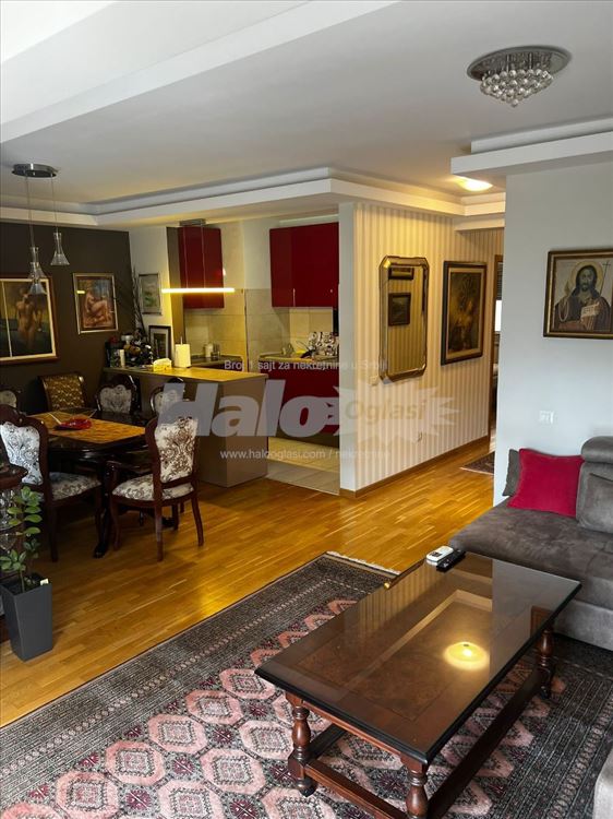 Dvosoban namesten stan 58m2, Knez Danilova,Parking — 6