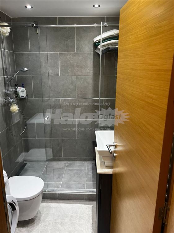 Dvosoban namesten stan 58m2, Knez Danilova,Parking — 12