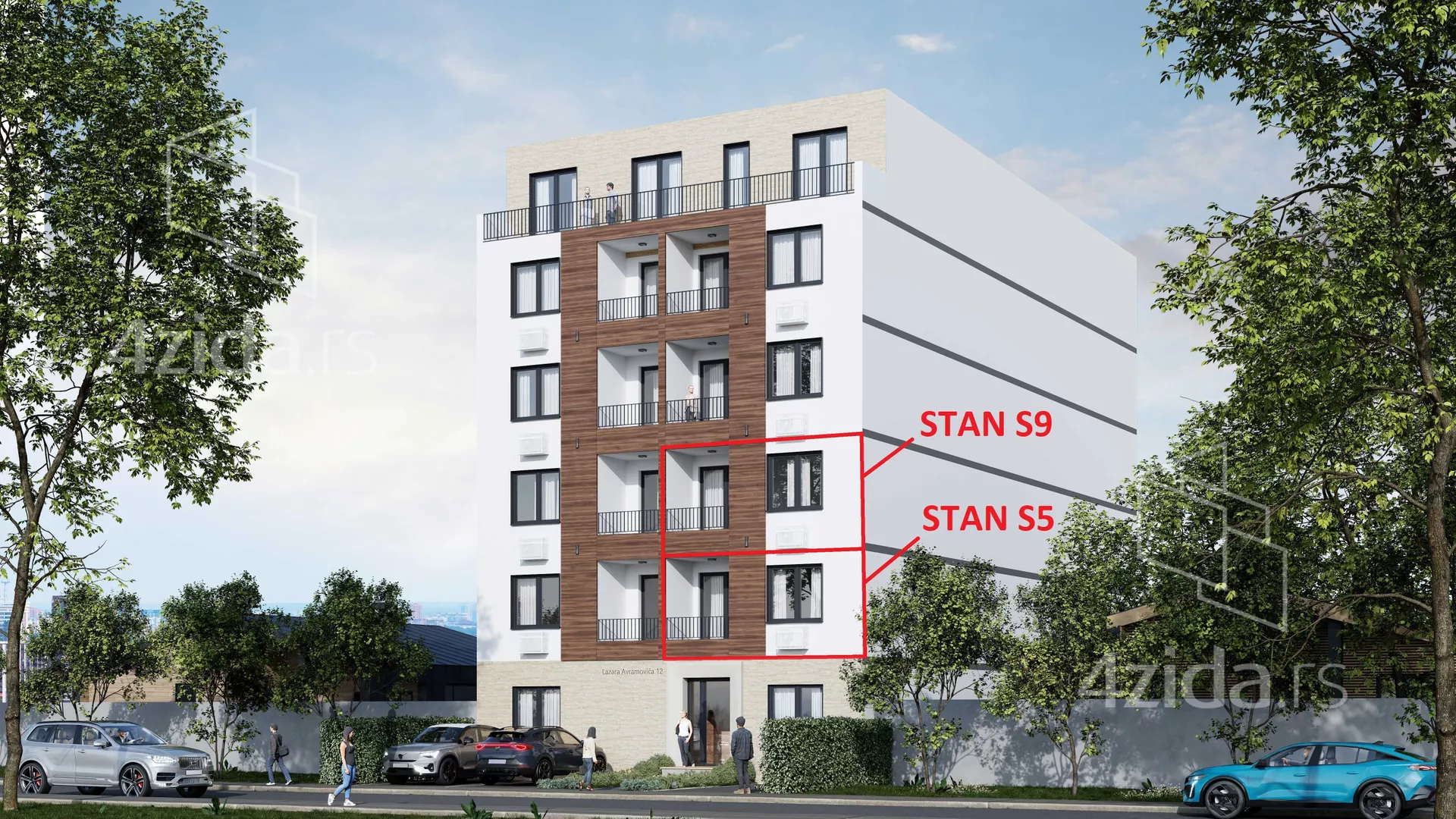 Dvosoban stan na prodaju, Lazara Avramovića, 131.610€, 44m² — 2