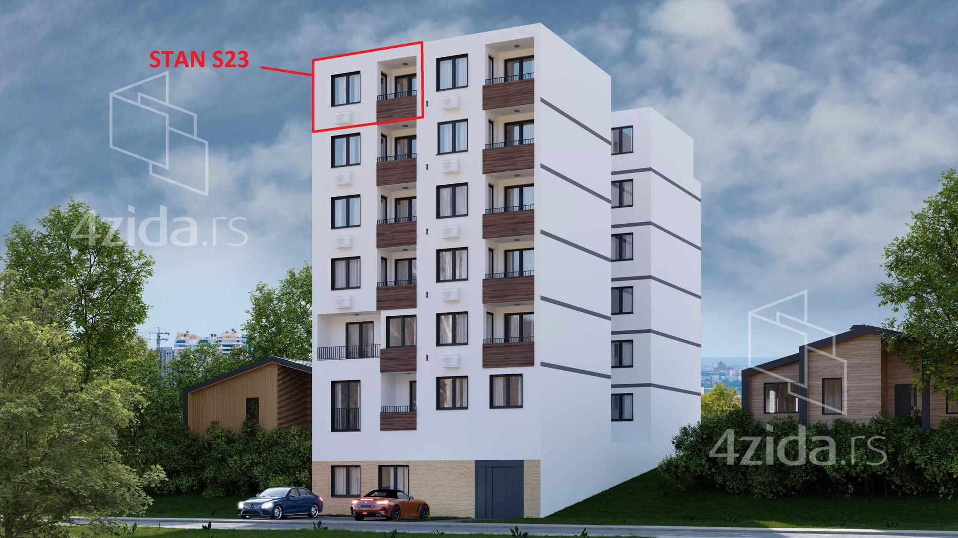 Dvosoban stan na prodaju, Lazara Avramovića, 147.150€, 49m² — 2