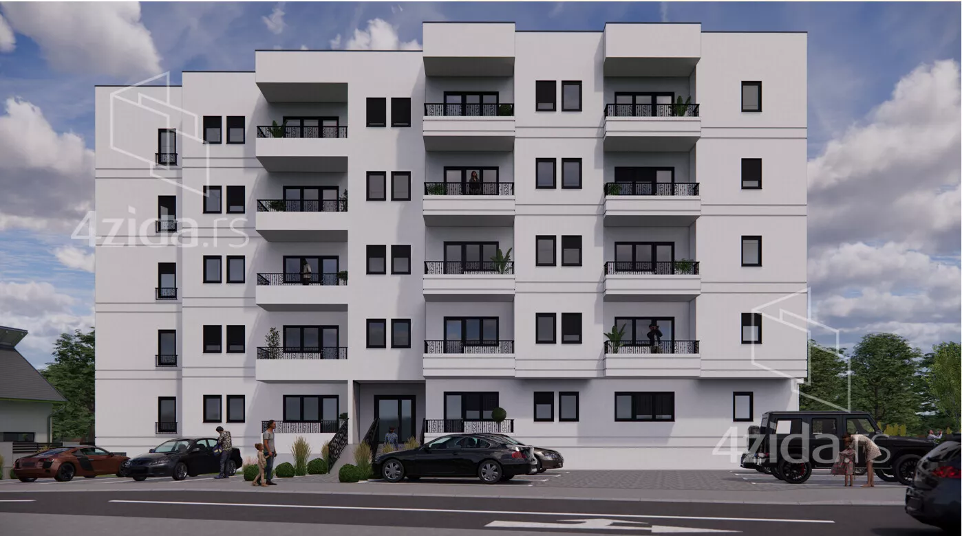 Dvosoban stan na prodaju, Vladimira Ćorovića 50, 88.800€, 48m² — 5