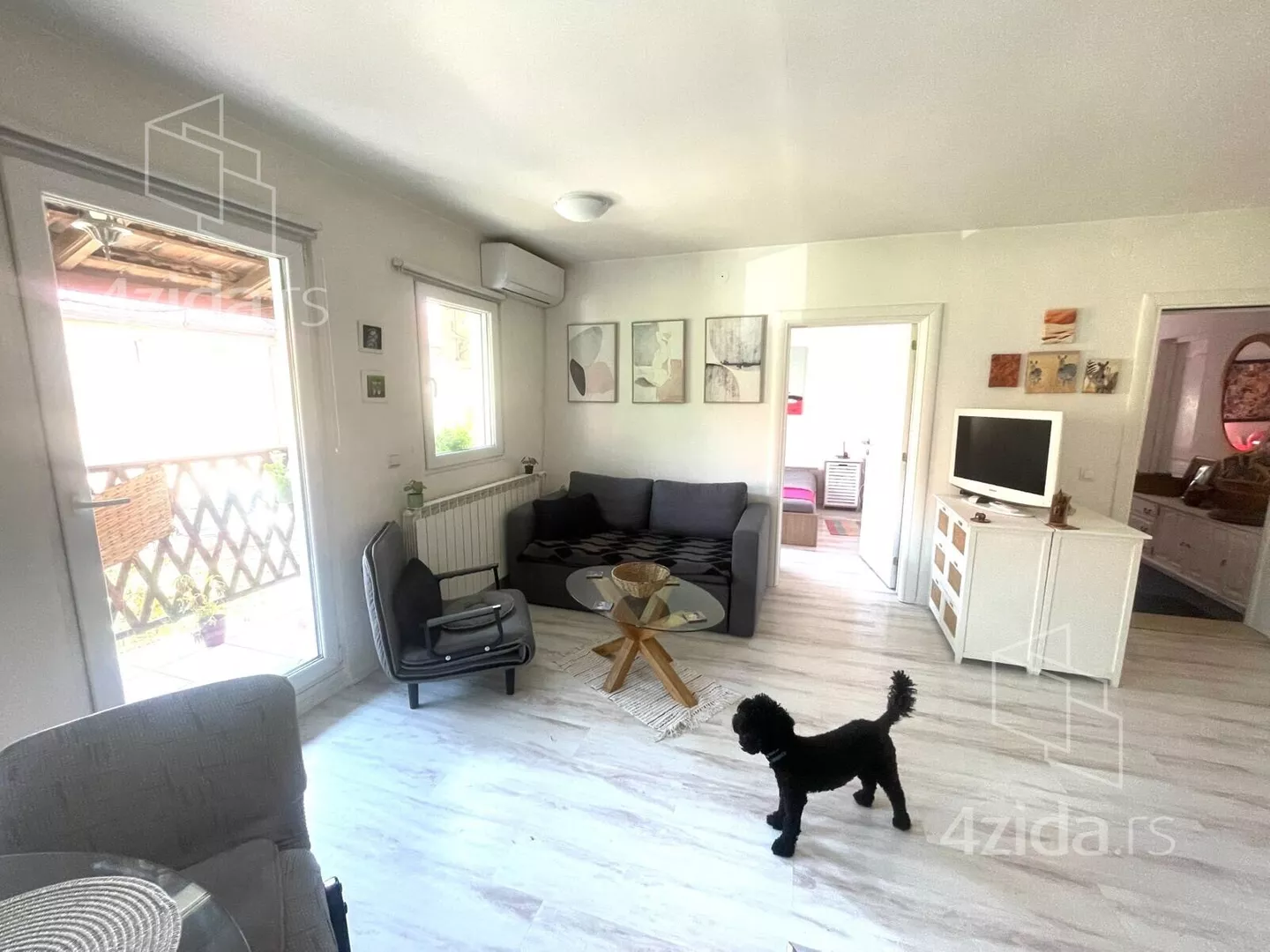 Dvosoban stan za izdavanje, Cvetkova Pijaca, 600€, 45m² — 6