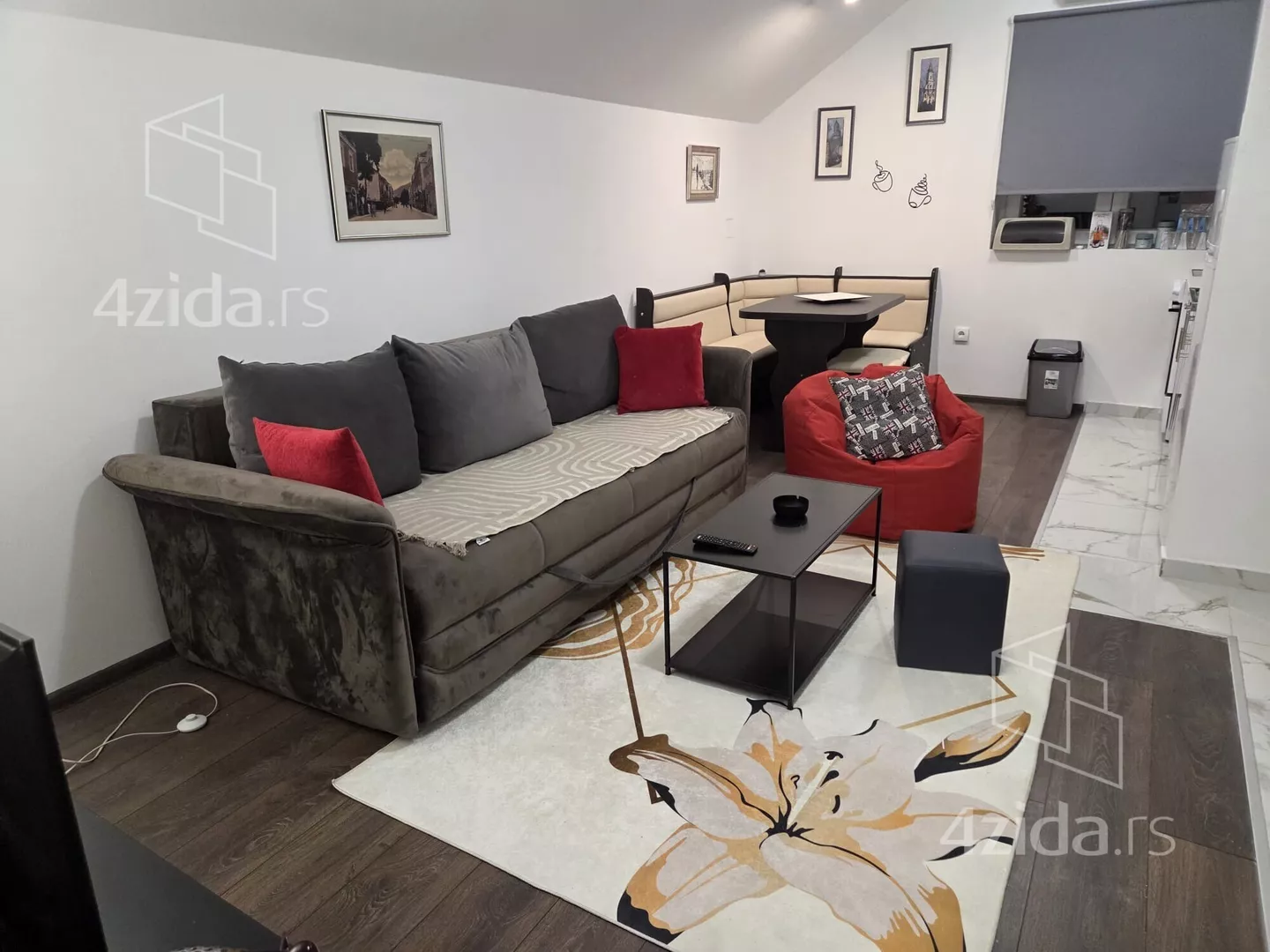 Dvosoban stan za izdavanje, Ševina 53, 600€, 36m² — 2