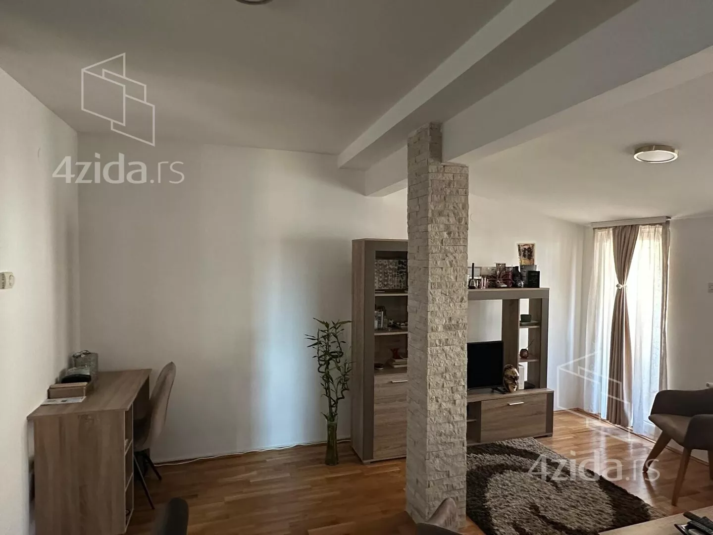 Dvosoban stan za izdavanje, Kruševačka 36, 600€, 50m² — 3