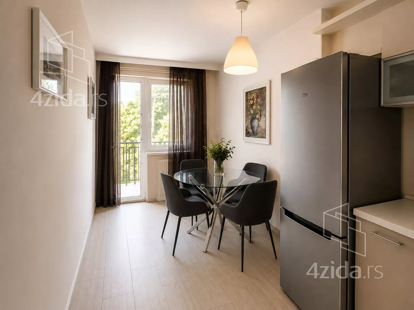 Dvosoban stan za izdavanje, Nedeljka Čabrinovića 62, 720€, 50m² — 4