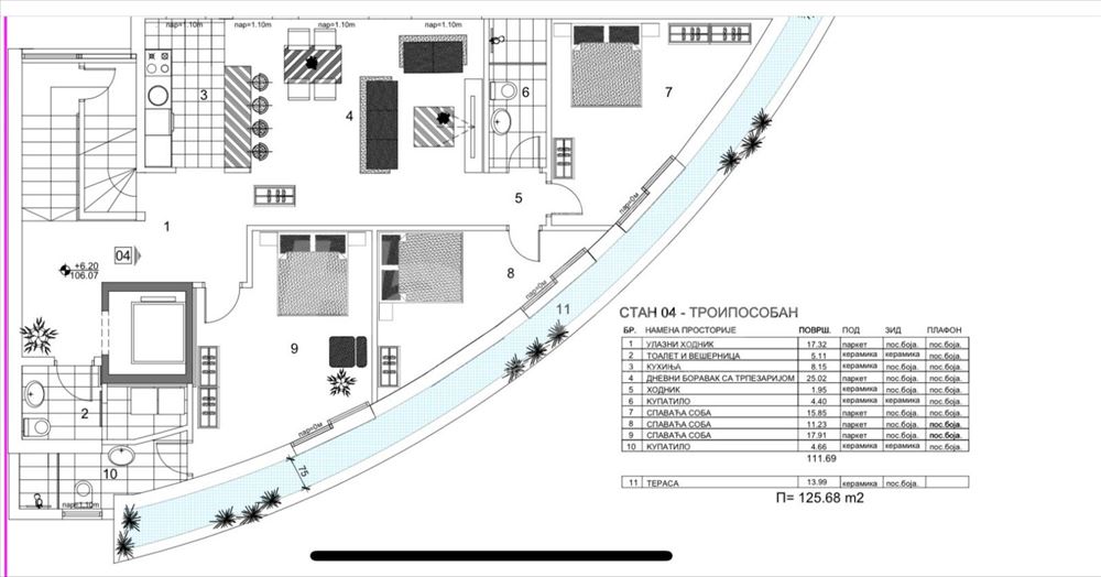 Ekskluzivni penthouse u novogradnji — 12