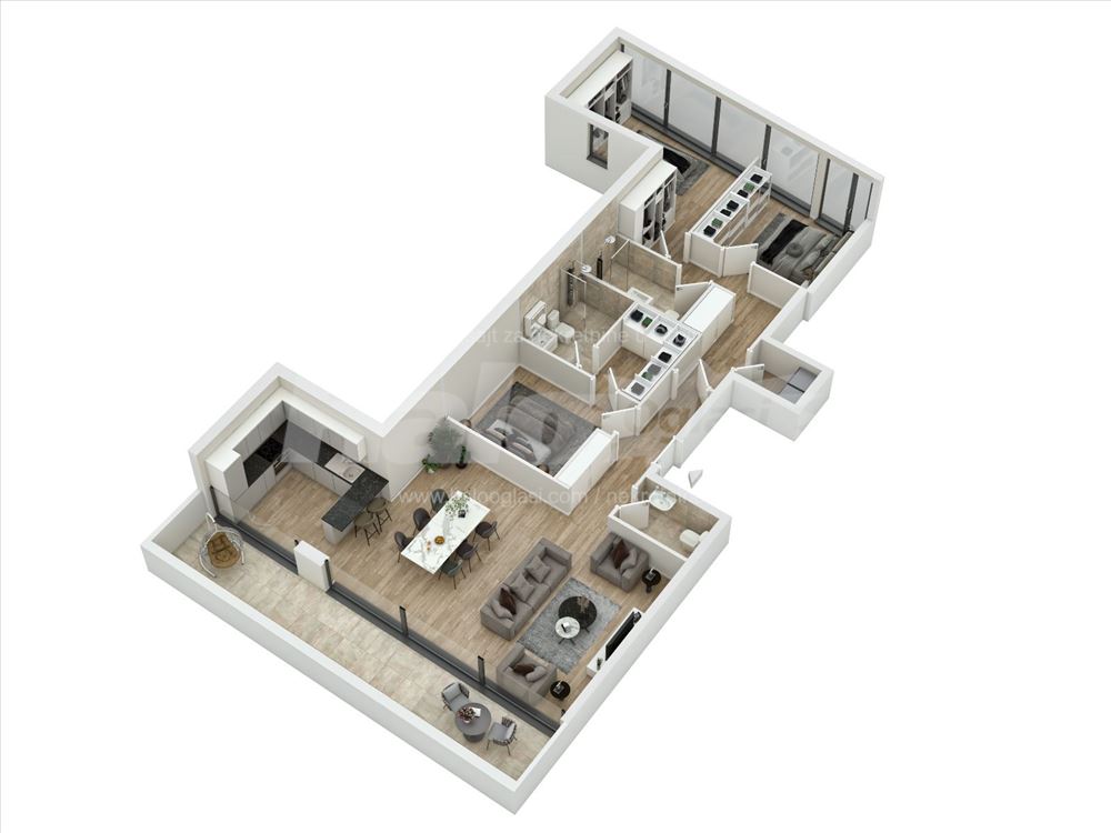 Lux stan od 116m2. Premium gradnja. — 3