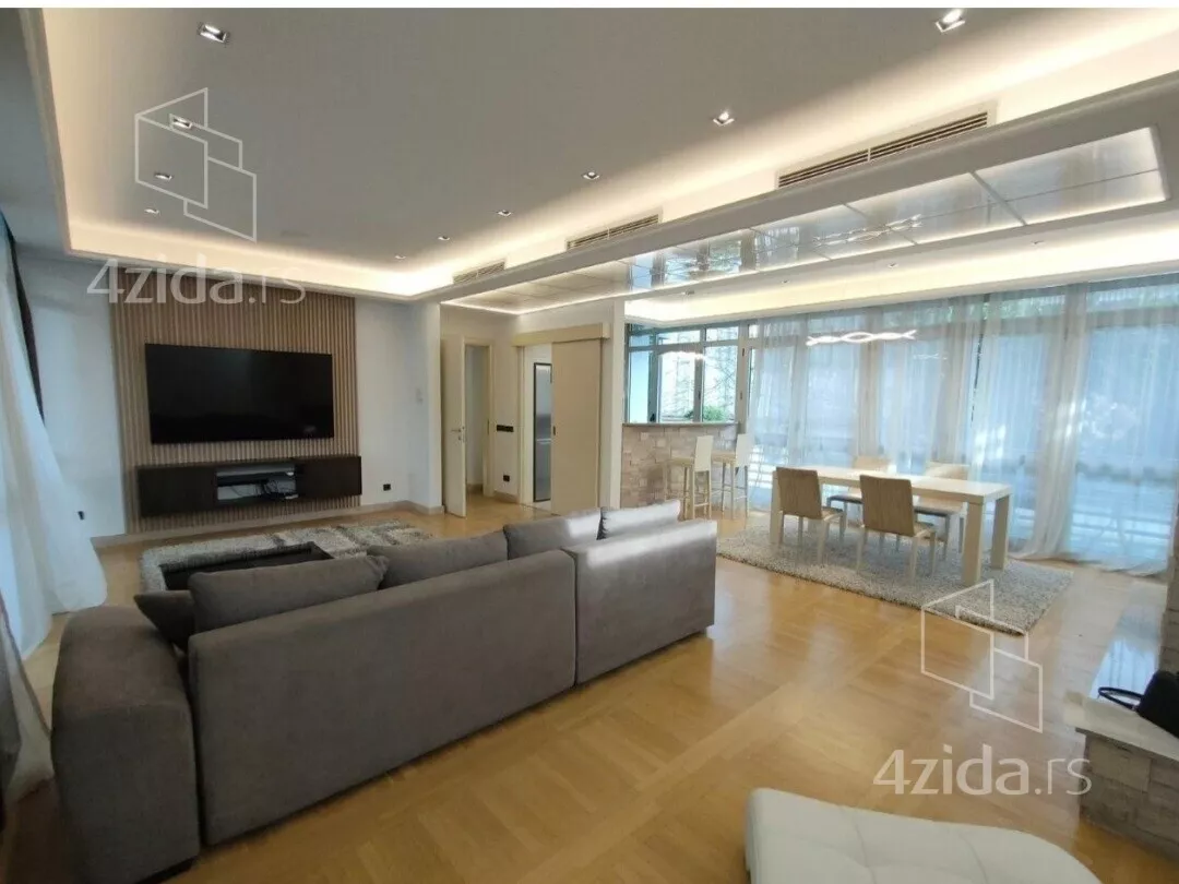 Četvorosoban stan za izdavanje, Velisava Vulovića 15, 2.400€, 148m² — 3