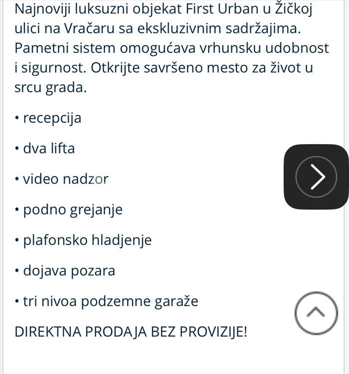 FIRST URBAN - Direktna prodaja vlasnik — 12