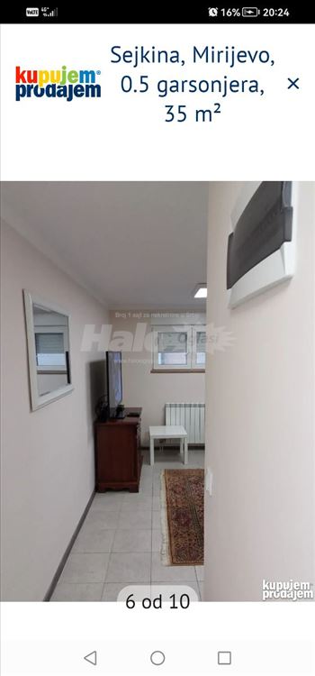 Garsinjera, izdavanje, Mirijevo, 310€ — 6