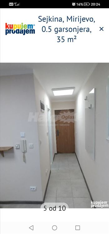 Garsinjera, izdavanje, Mirijevo, 310€ — 7