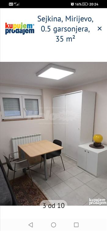 Garsinjera, izdavanje, Mirijevo, 310€ — 9