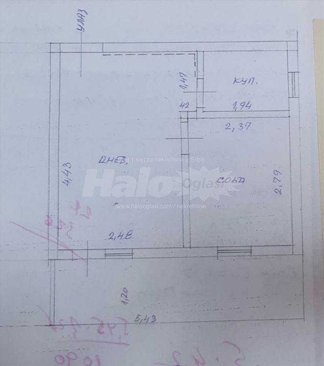 Garsonjera 25m2,Žarkovo,Šavnička — 9