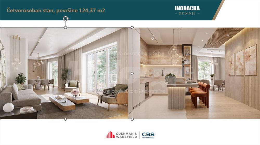 Inobačka Dedinje/Novogradnja/Četvorosoban — 3