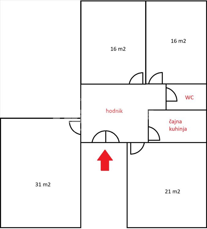 Izdavanje kancelarije Zemun 107m2 4.0 — 2