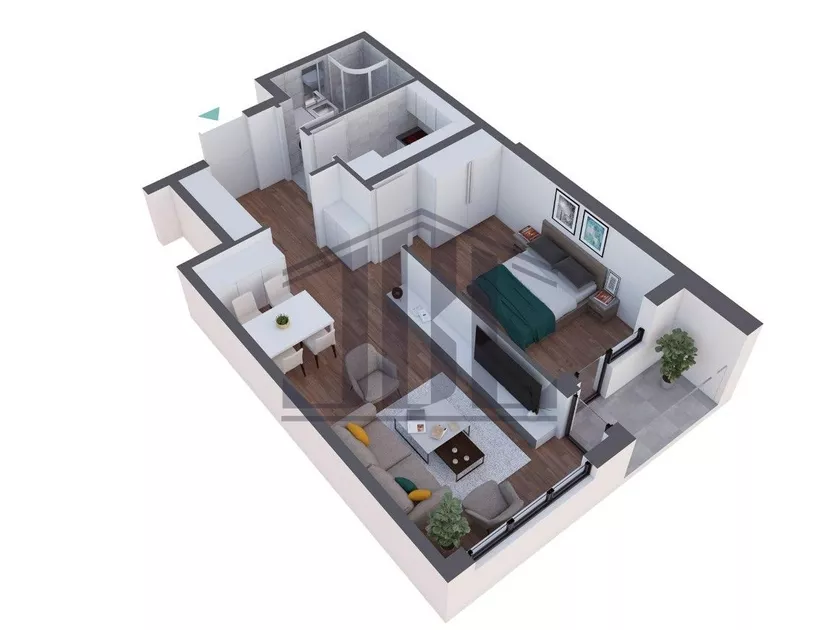 Jednoiposoban stan na prodaju, Cara Dušana 119B, 141.300€, 37m² — 4
