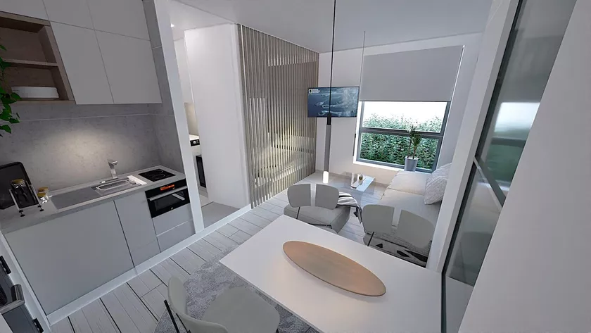 Jednoiposoban stan na prodaju, Cvetanova Ćuprija, 130.000€, 44m² — 4