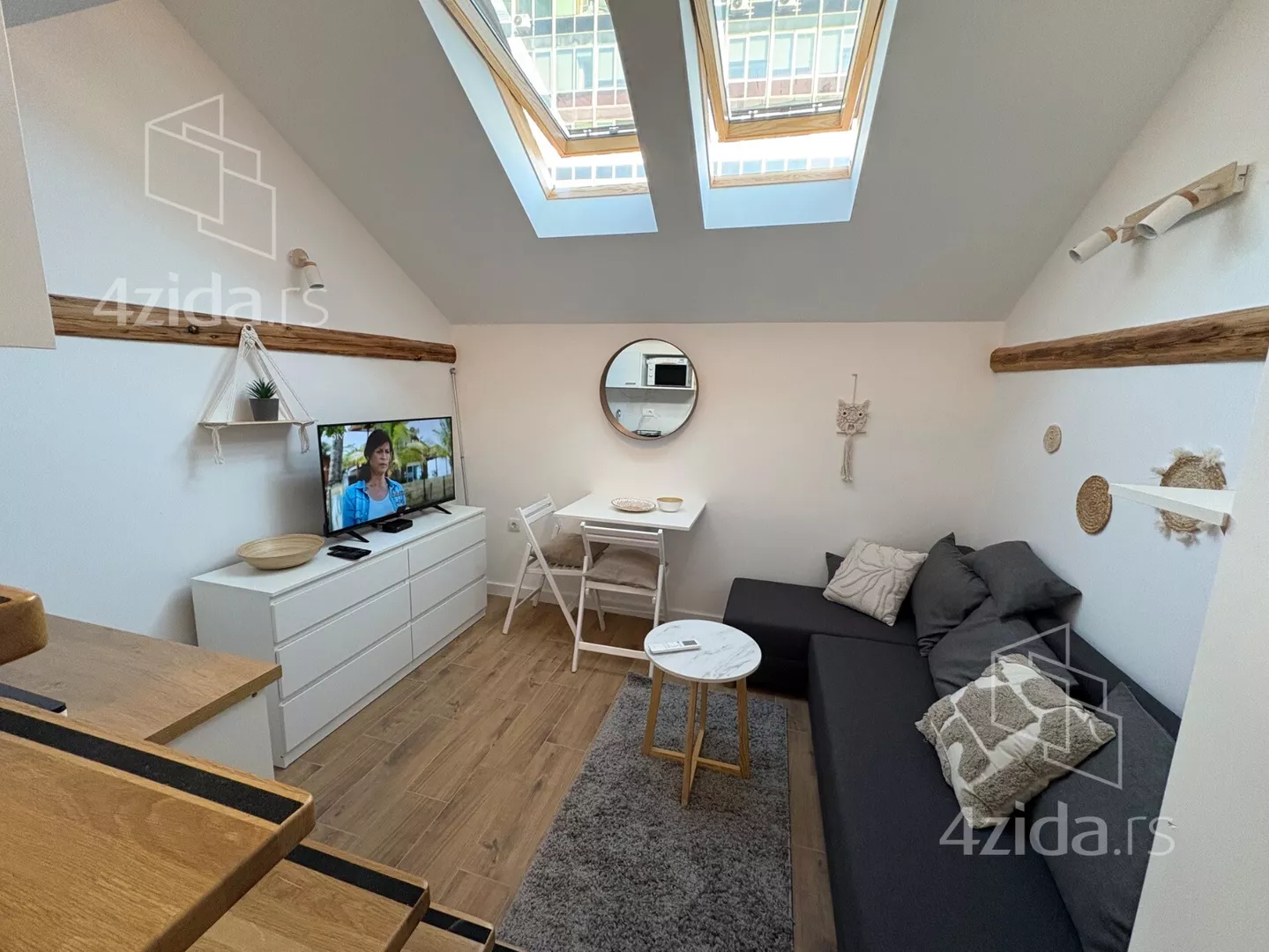 Jednoiposoban stan za izdavanje, Pravni fakultet - Vračar, 500€, 20m² — 8