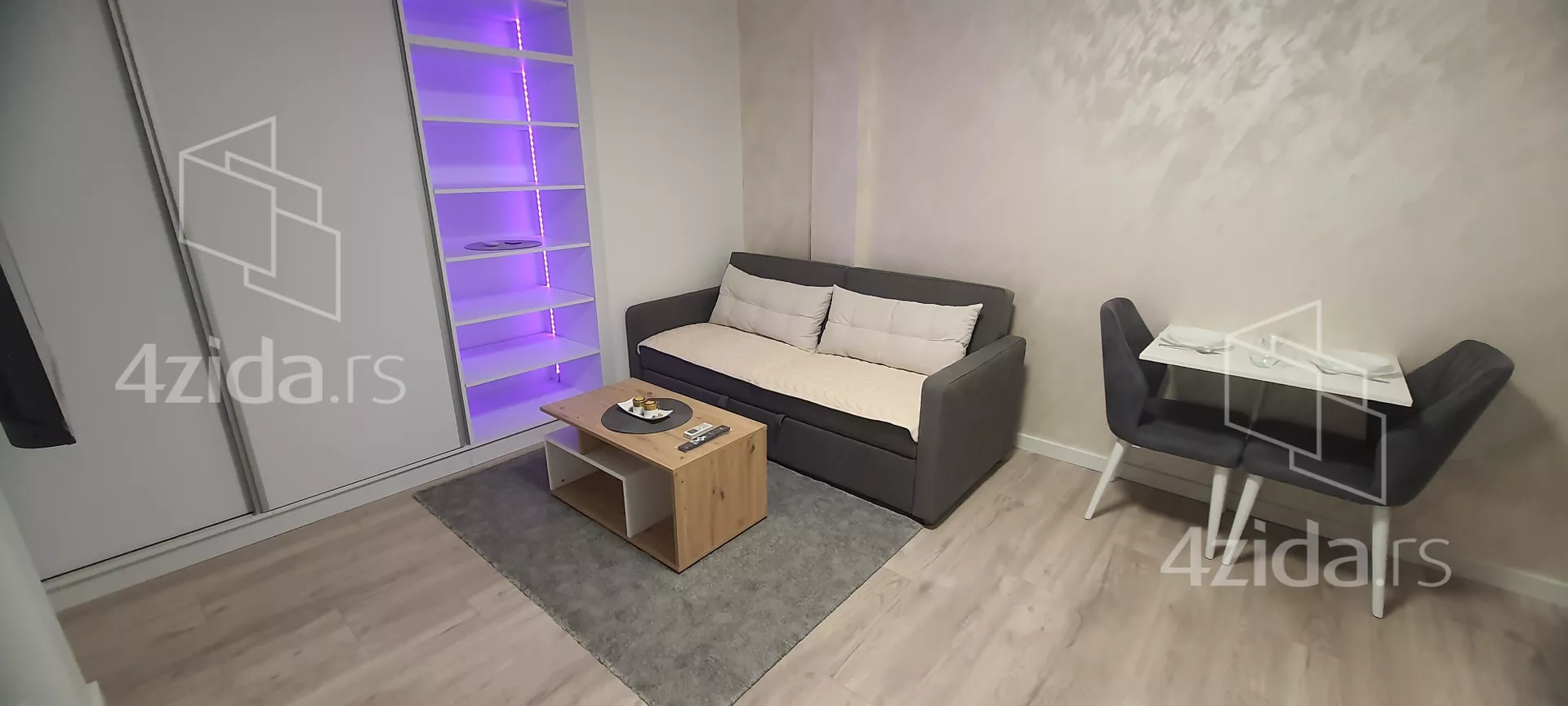 Jednoiposoban stan za izdavanje, Španskih Boraca 65, 750€, 40m² — 3