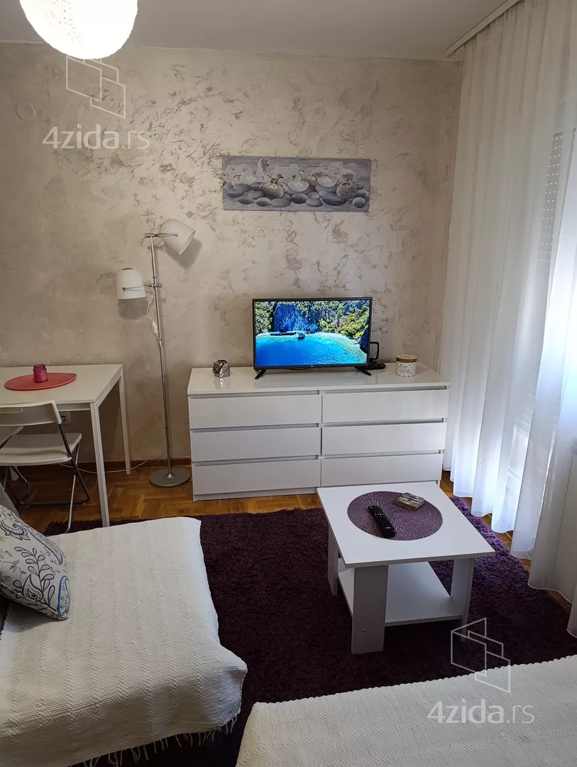 Jednoiposoban stan za izdavanje, Vojvode Vlahovića Zvezdara, 500€, 33m² — 3
