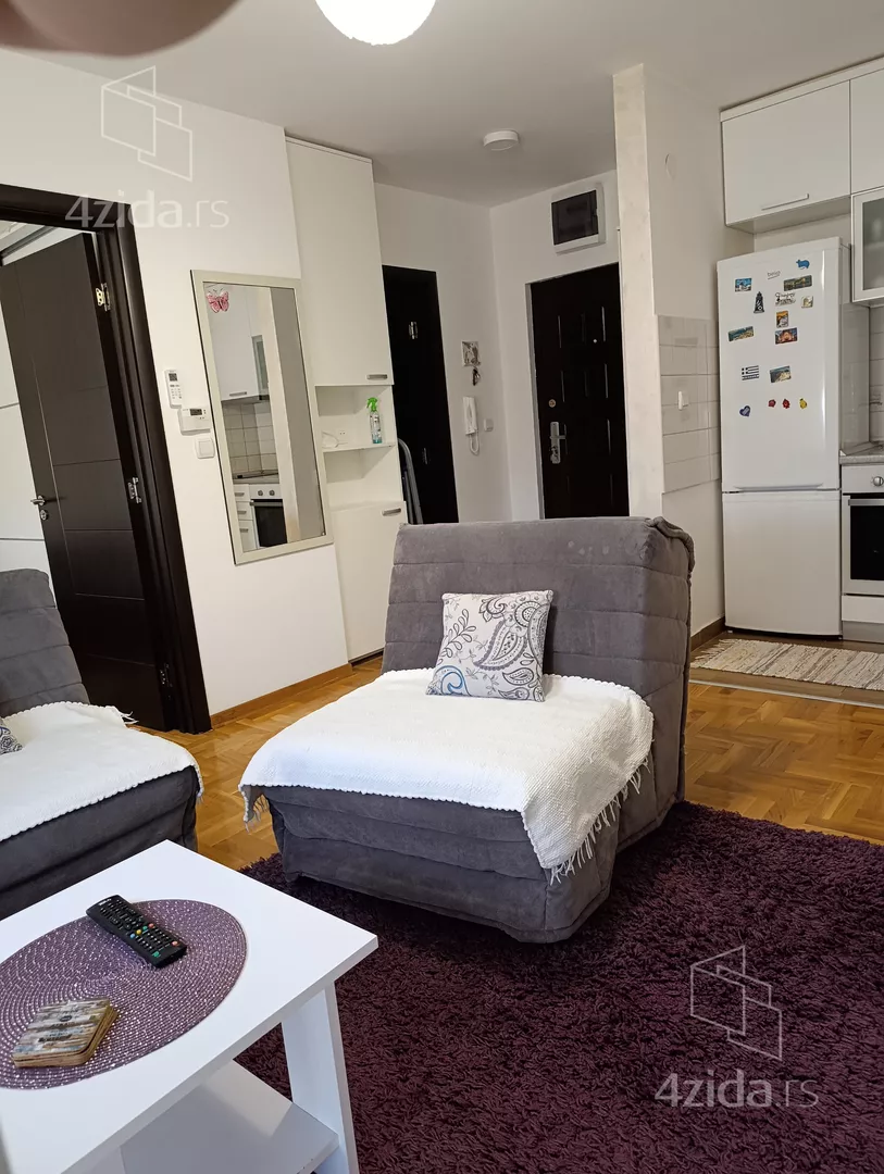 Jednoiposoban stan za izdavanje, Vojvode Vlahovića Zvezdara, 500€, 33m² — 7