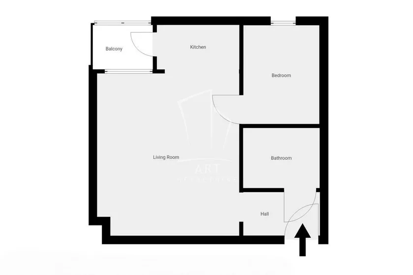 Jednosoban stan na prodaju, Matice Srpske, 98.000€, 32m² — 2