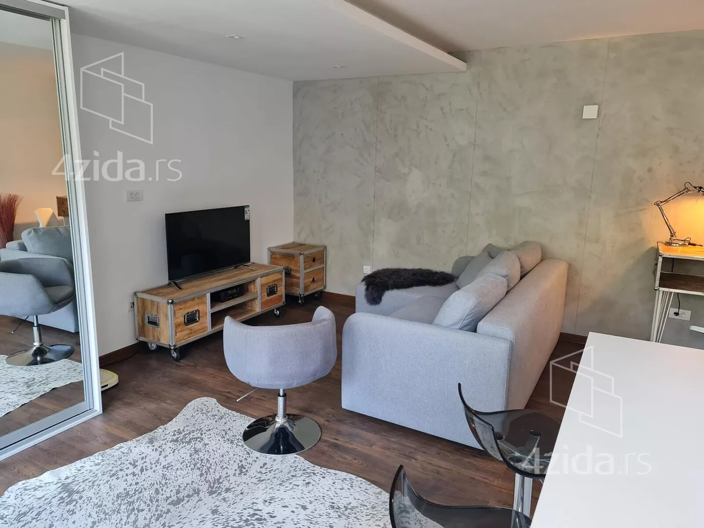 Jednosoban stan za izdavanje, Baštovanska 3, 490€, 37m² — 9