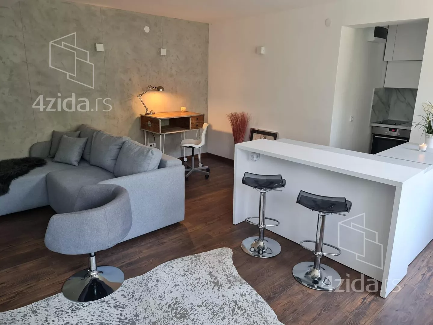 Jednosoban stan za izdavanje, Baštovanska 3, 490€, 37m² — 10