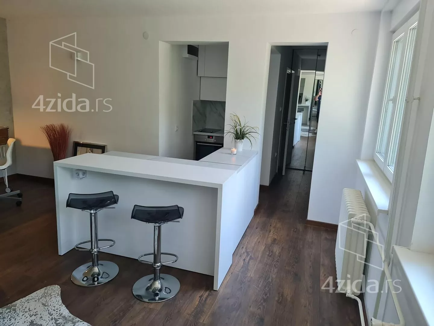 Jednosoban stan za izdavanje, Baštovanska 3, 490€, 37m² — 13