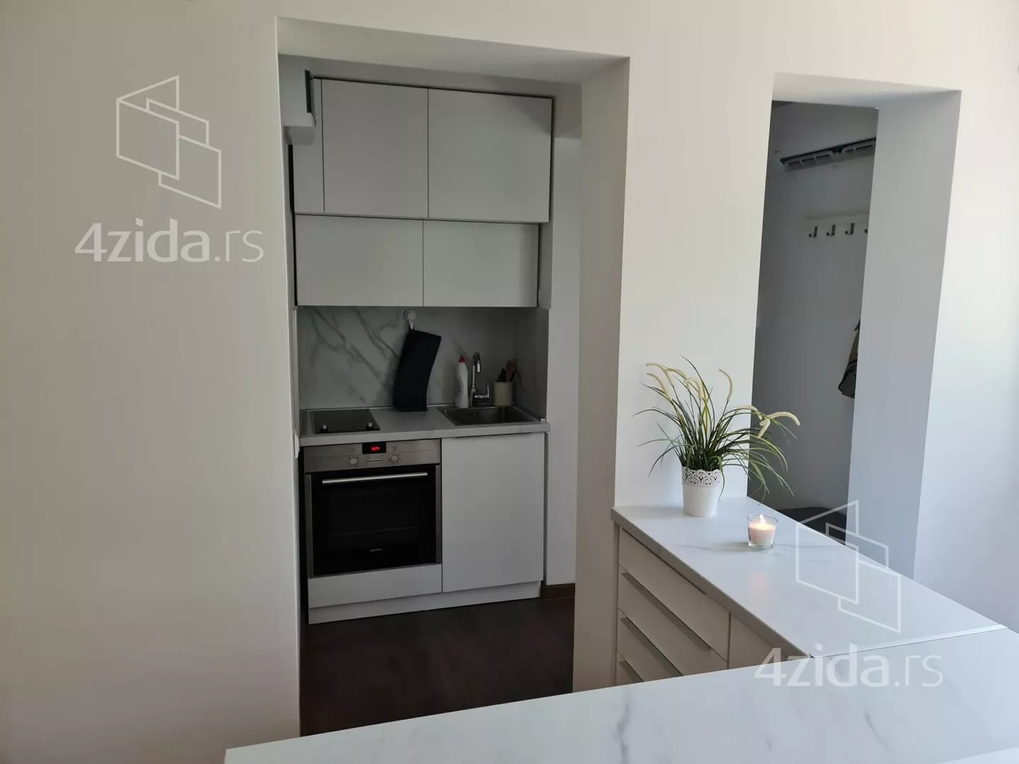 Jednosoban stan za izdavanje, Baštovanska 3, 490€, 37m² — 14